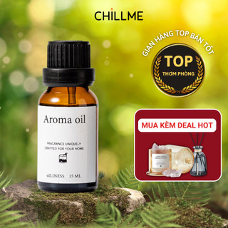 Tinh dầu nguyên chất Chillme 15ml sử dụng cho máy xông khuyếch tán tinh dầu dễ chịu