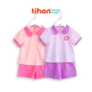 Bộ quần áo cho bé gái TIHON cao cấp phong cách Hàn Quốc siêu xinh SET0750367