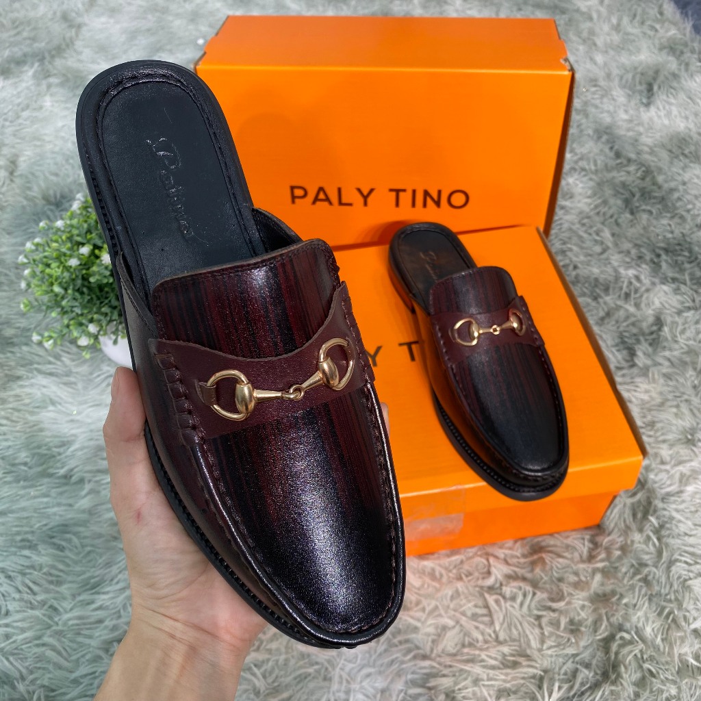 [LUXURY]  Giày Sục Nam da bò cao cấp siêu đẹp thời thượng đế cao phíp cao cấp 3cm, Giày Hở gót nam- Mã G107 | BigBuy360 - bigbuy360.vn