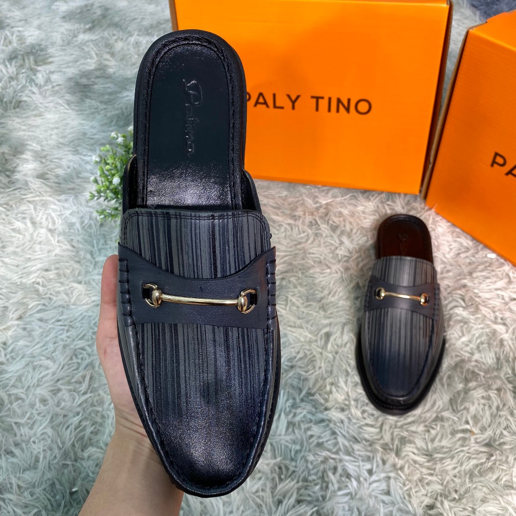 Giày Sục Nam Da Bò Cao Cấp PALYTINO, Giày Lười Da Nam Đẹp Không Gót Phong Cách Mới Trẻ Trung Thời Trang Mã G119. | BigBuy360 - bigbuy360.vn
