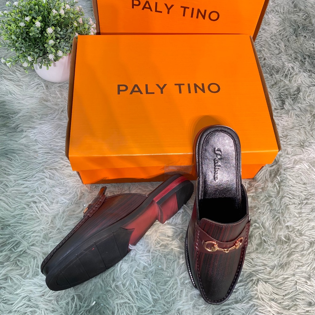 [LUXURY]  Giày Sục Nam da bò cao cấp siêu đẹp thời thượng đế cao phíp cao cấp 3cm, Giày Hở gót nam- Mã G107 | BigBuy360 - bigbuy360.vn