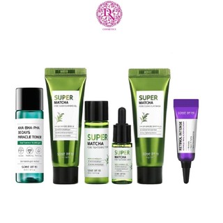 Set dưỡng da Some By Mi Super Matcha Pore Care Starter Kit 4 món