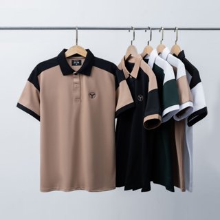 Áo Thun  Nam Polo Cổ Trụ Chất Vải Cotton Co giản Tốt Áo Thun Cá Sấu Sang Xịn Cao Cấp