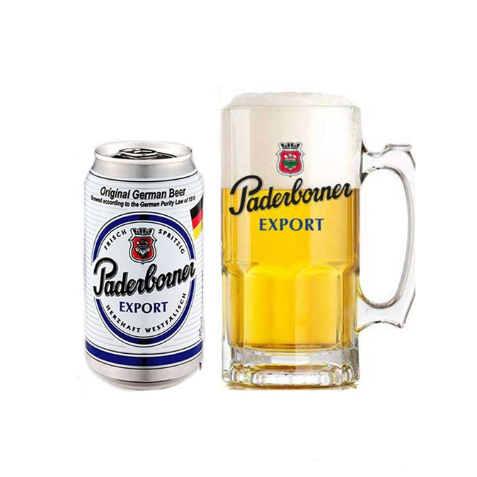 Bia Paderborner export 5,5% Đức - lốc 6 lon 330ml