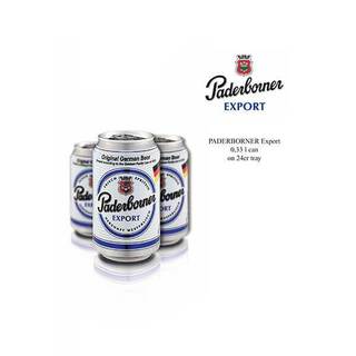 Bia Paderborner export 5,5% Đức - lốc 6 lon 330ml
