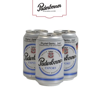 Bia Paderborner export 5,5% Đức - lốc 6 lon 330ml