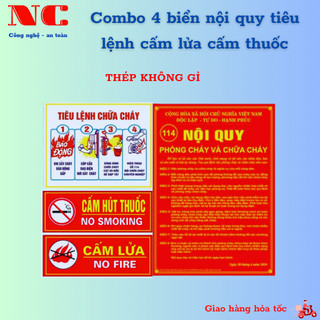 Bảng nội quy, tiêu lệnh , cấm lửa, cấm thuốc PCCC , bảng nội quy tiêu lệnh phòng cháy chữa cháy.