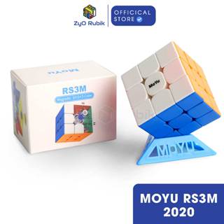 Rubik 3x3 RS3M 2020 MFJS - Rubik Nam Châm Stickerless 3 Tầng - ZyO Rubik