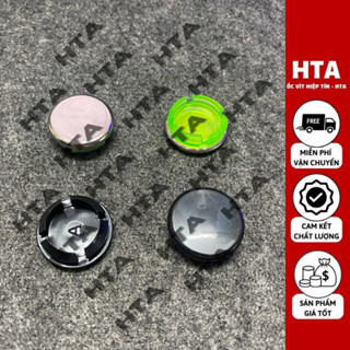 [1 Cặp] Nút Sườn Sport, Nút Đậy Chân Gương Xe Máy, Nhựa PP và Inox - Ốc Vít Hiệp Tín HTA