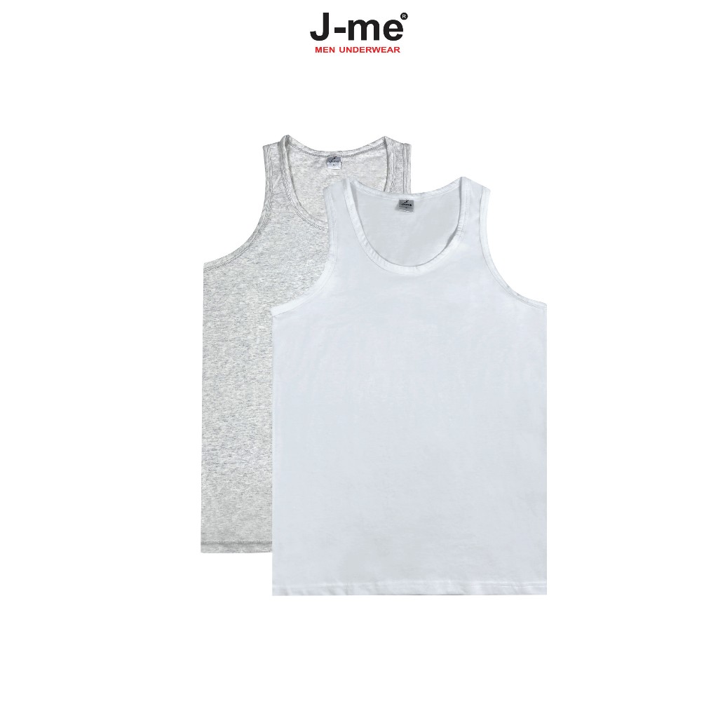 Áo ba lỗ nam J-me, có size lớn 90kg mặc vừa, vải cotton thoáng mát co dãn 4 chiều, hút mô hôi hiệu q