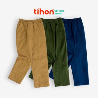Quần kaki bé trai TIHON 3 màu đường gân nổi QK0850498