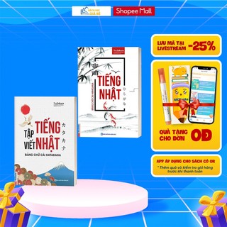 Sách - Combo Tập Viết Tiếng Nhật Bảng Chữ Cái Hiragana và Katakana