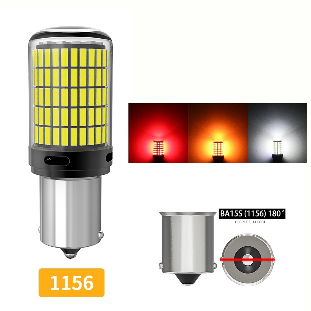 Bộ 2 Đèn LED Tín Hiệu Cho Xe Hơi 1156 BA15S P21W  BAU15S PY21W