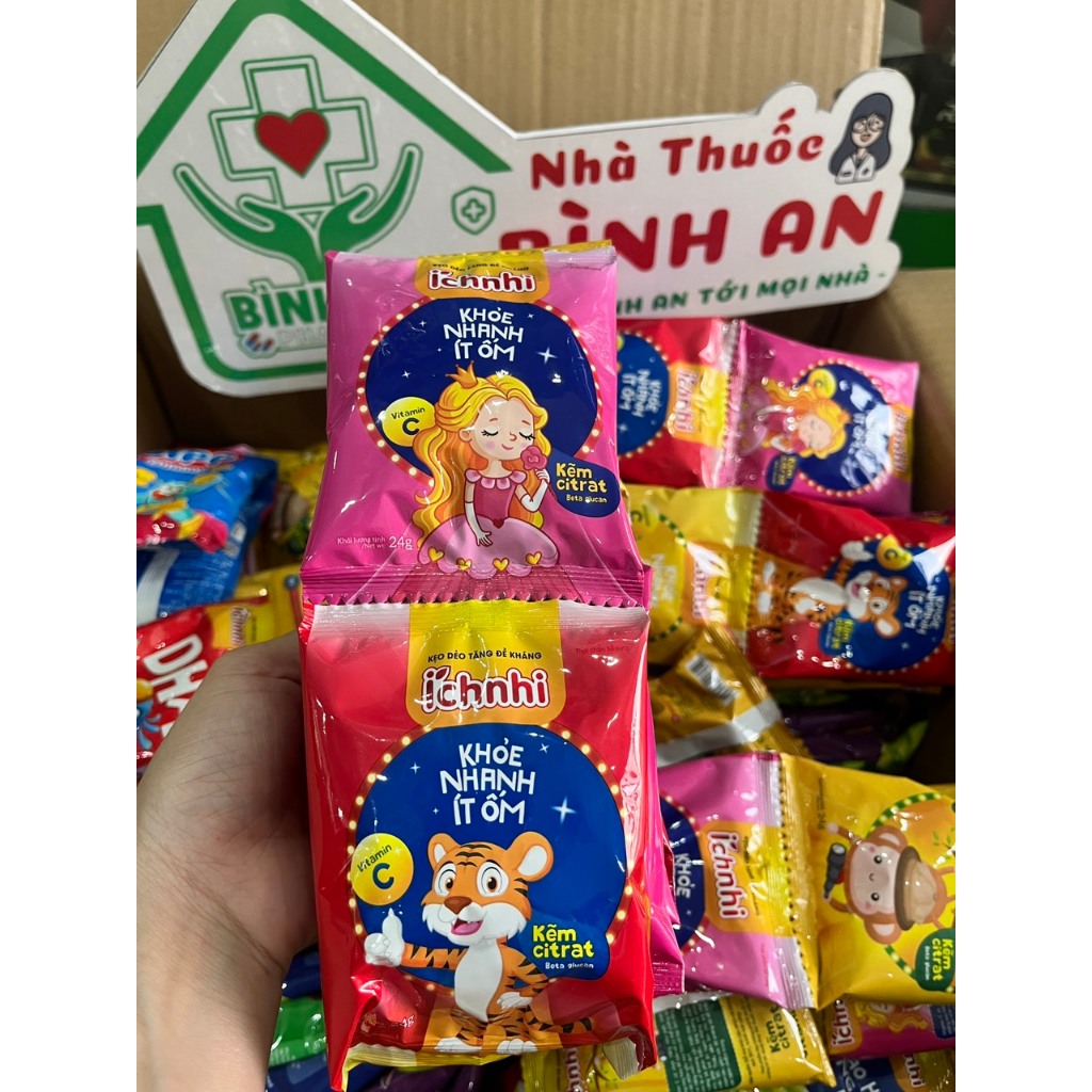 Kẹo dẻo Ích Nhi Nam Dược bổ sung vitamin, tăng cường sức đề kháng - NT Bình An