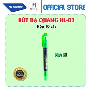 [HỘP 10 CÂY] Bút Dạ Quang Thiên Long HL-03 (Hàng Chính Hãng Công Ty)