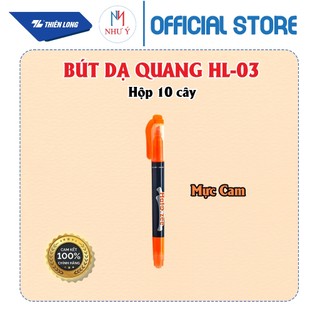 [HỘP 10 CÂY] Bút Dạ Quang Thiên Long HL-03 (Hàng Chính Hãng Công Ty)