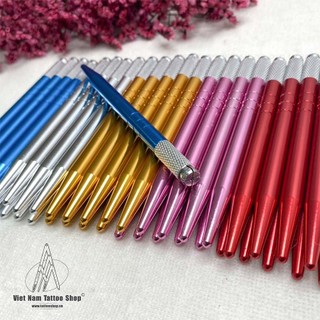 Cán Nhôm Tập Điêu Khắc Đầu Nhọn Nhiều Màu | Nhẹ, bền & dễ sử dụng | Giao màu ngẫu nhiên
