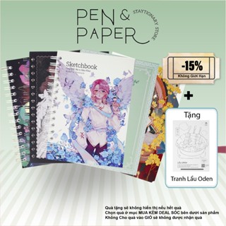 Sổ Phác Thảo ONG MẶT BỰ A4/A5 190GSM 72 Trang Sổ Vẽ Chuyên Dụng Không Kỵ Tẩy Tặng Tranh Tô Màu