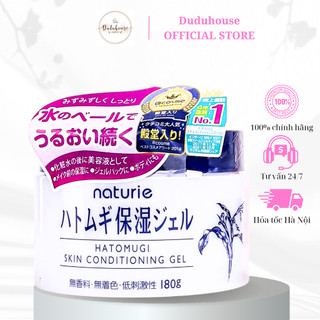 Gel Naturie dưỡng ẩm sáng da chiết xuất ý dĩ Hatomugi Skin Conditioning 180g Duduhouse