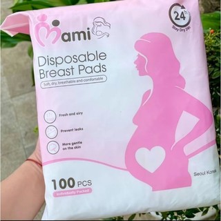 Bịch 100 Miếng Lót Thấm Sữa MAMICARE Dùng 1 Lần Siêu Thấm Hút, Tiện Lợi Cho Mẹ