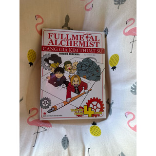 Fullmetal alchemist - cang giả kim thuật sư - tuyển tập tr 4 khung - tặng kèm bookmark