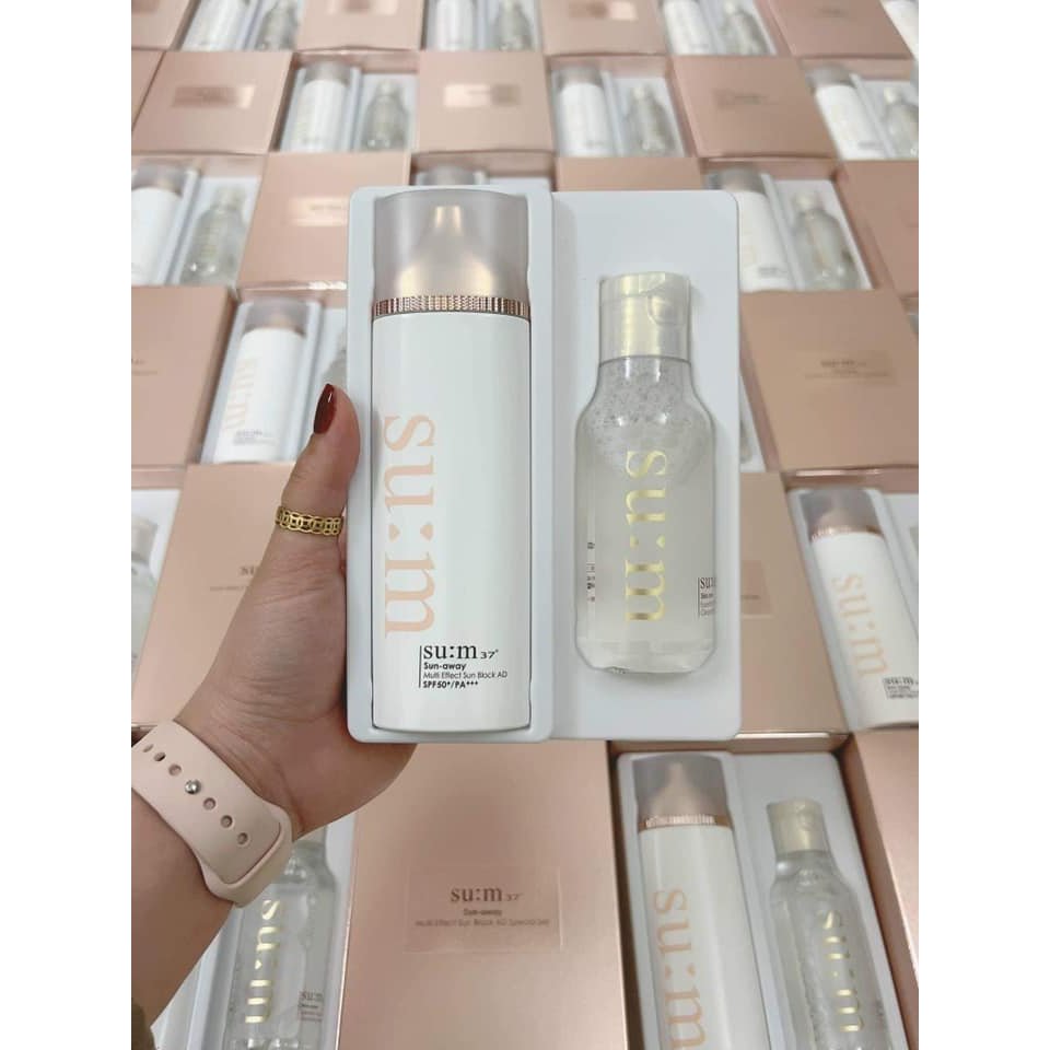 KEM CHỐNG NẮNG SUM 37 𝐒𝐔𝐍 𝐀𝐖𝐀𝐘 𝐌𝐔𝐋𝐓𝐈 𝐄𝐅𝐅𝐄𝐂𝐓 𝐒𝐔𝐍 𝐁𝐋𝐎𝐂𝐊