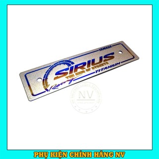 Bảng Tên Titan Sirius, Raider, Sonic, Winner 150 Cao Cấp