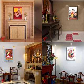 Tranh Phật treo tường, Tranh Thiên Thủ Thiên Nhãn, Quan Âm Tứ Thủ, Bồ Tát, tranh thờ phật giáo bằng gỗ treo tường
