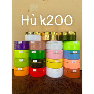 Hủ đựng kem 200g : lòng kem 200g + hủ 250g . đủ màu . hủ bóng đẹp