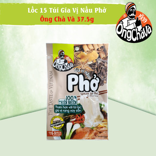 Lốc 15 túi gia vị nấu phở ông chà và 37,5g