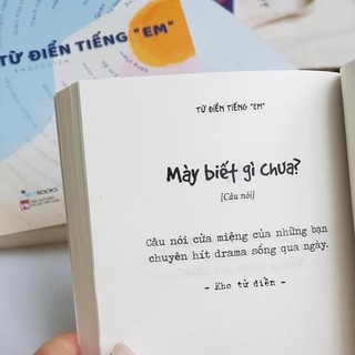 Sách - Từ Điển Tiếng Em