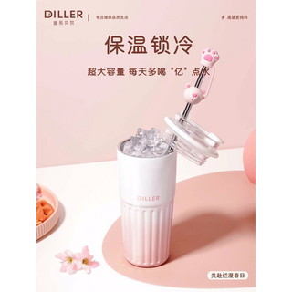 Ly giữ nhiệt cao cấp Diller 500ml