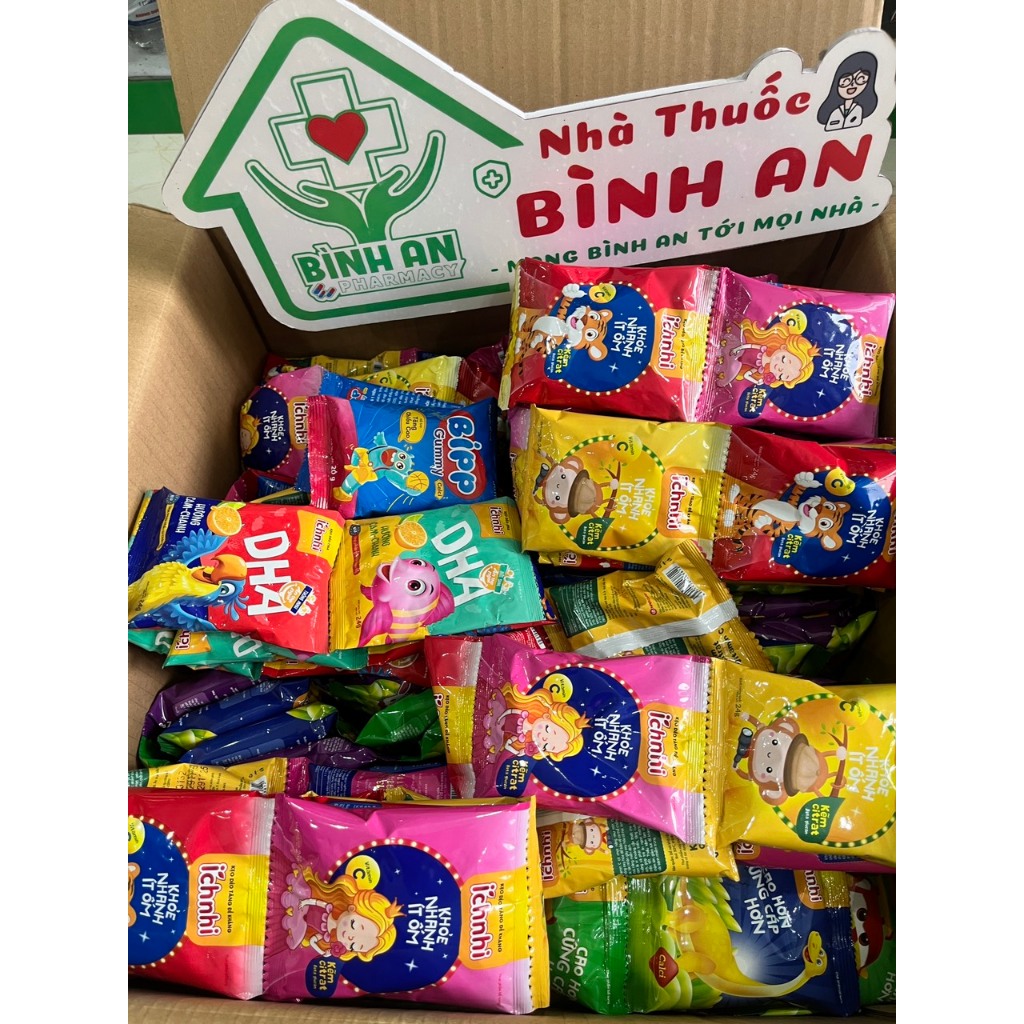 Kẹo dẻo Ích Nhi Nam Dược bổ sung vitamin, tăng cường sức đề kháng - NT Bình An