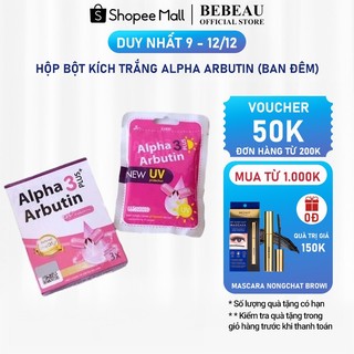 Hộp Bột Kích Trắng Alpha Arbutin (Ban Đêm) - TV146