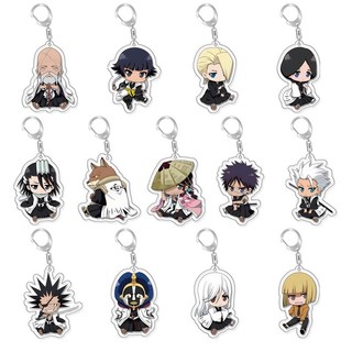 Móc Khóa Bleach Nhựa Acrylic Hai Mặt Sứ Giả Thần Chết Ichigo Hoạt Hình Anime Manga Dễ Thương