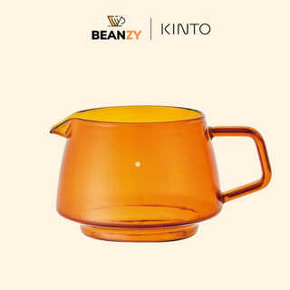 Bình đựng cà phê kinto sepia thủy tinh hổ phách 300ml 600ml