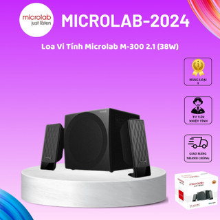 Loa Vi Tính Microlab M300/2.1 (38W) - Hàng Chính Hãng