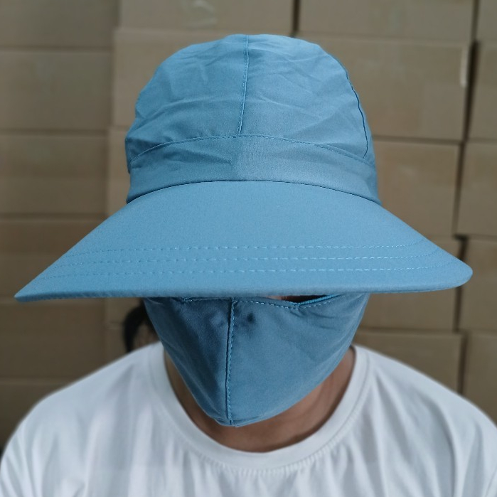 Nón mũ vải KATE VIỆT THẮNG mũ chống nắng KÈM KHẨU TRANG  nón chống nắng kèm khẩu trang