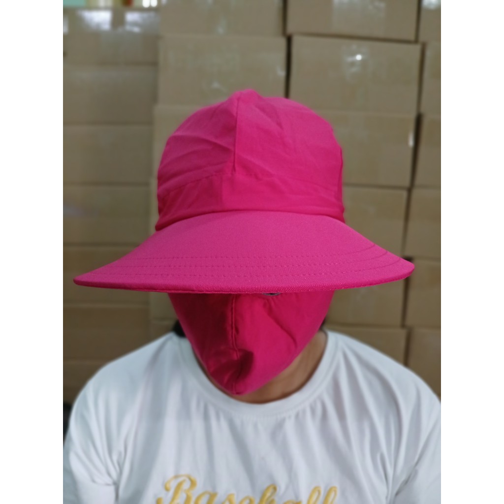 Nón mũ vải KATE VIỆT THẮNG mũ chống nắng KÈM KHẨU TRANG  nón chống nắng kèm khẩu trang
