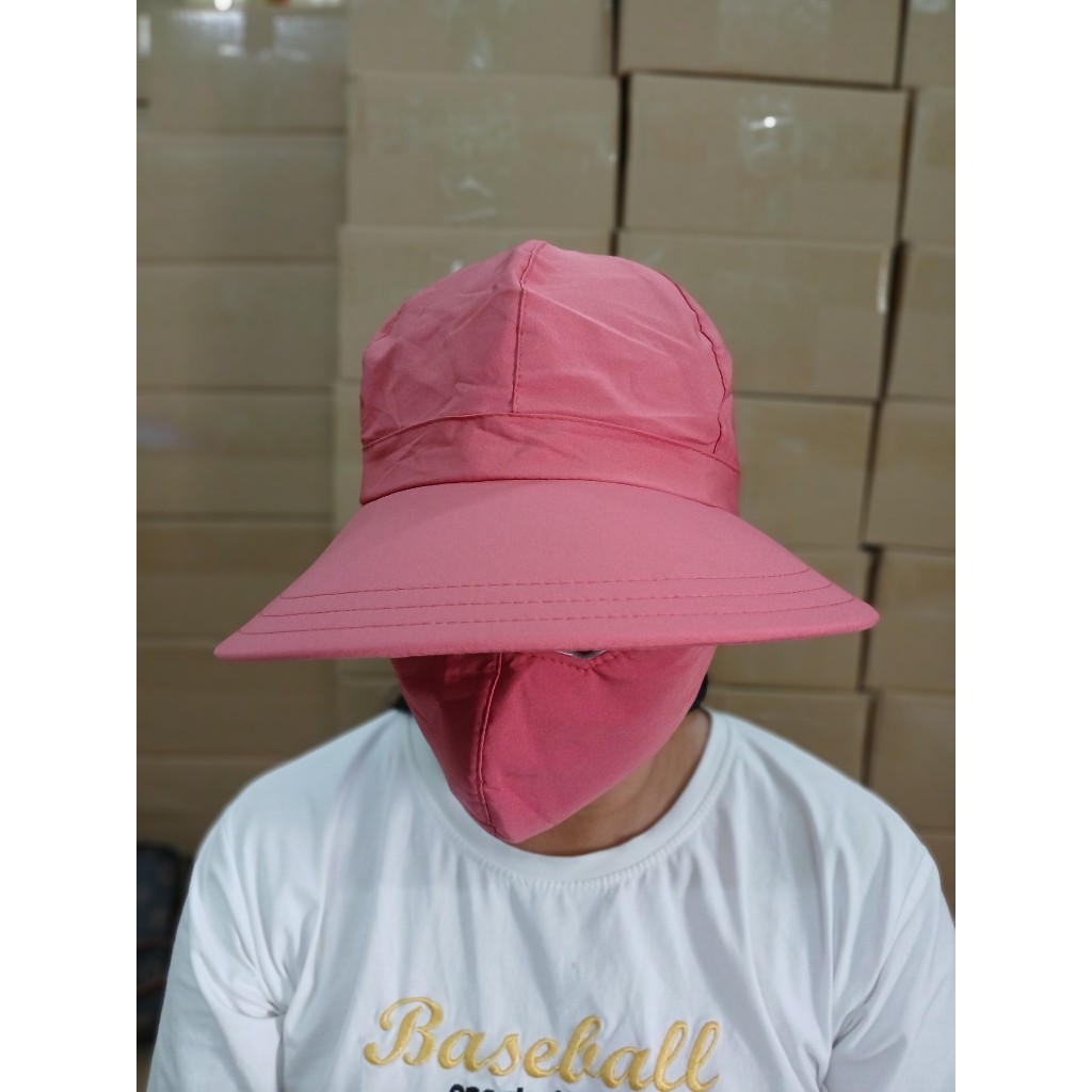 Nón mũ vải KATE VIỆT THẮNG mũ chống nắng KÈM KHẨU TRANG  nón chống nắng kèm khẩu trang