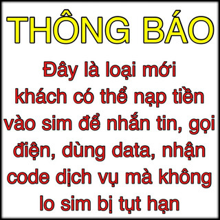 SIM VIETNAMOBILE [combo 10sim] thời hạn dài