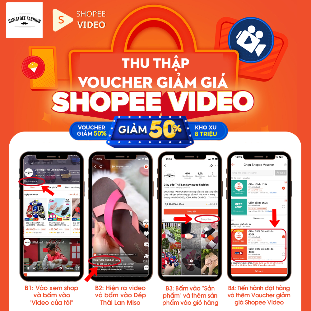 Dép Thái Lan Nam ADDA 2 Quai Ngang LITE 2 DENSITY Nhập Khẩu Chính Hãng