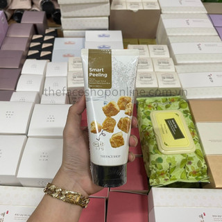 Tẩy tế bào chết đường đen SMART PEELING HONEY BLACK SUGAR SCRUB THE FACE SHOP