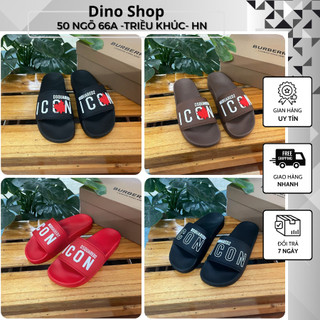 Dép Nam ICON Nhiều Màu Mới Nhất - Dép Nam Icon Lá Phong Hót Hít