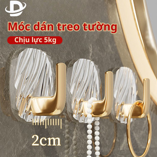 Móc Treo Đồ Dán Tường Siêu Dính, Siêu Chịu Lực (6x6cm) - Móc Treo Quần Áo, Đồ Nhà Tắm, Nhà Bếp