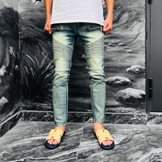 Quần Jean Bò Nam Xanh BatMan Chất Liệu Co Giãn, Quần Bò Bat Man Bản Cao Cấp Thời Trang Nam