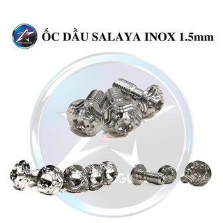 ỐC DẦU INOX SALAYA ĐẦU SAO 1.5mm