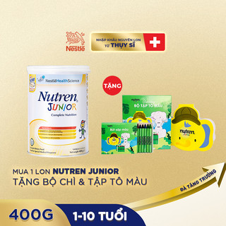  Sữa bột Nutren Junior 400g/lon