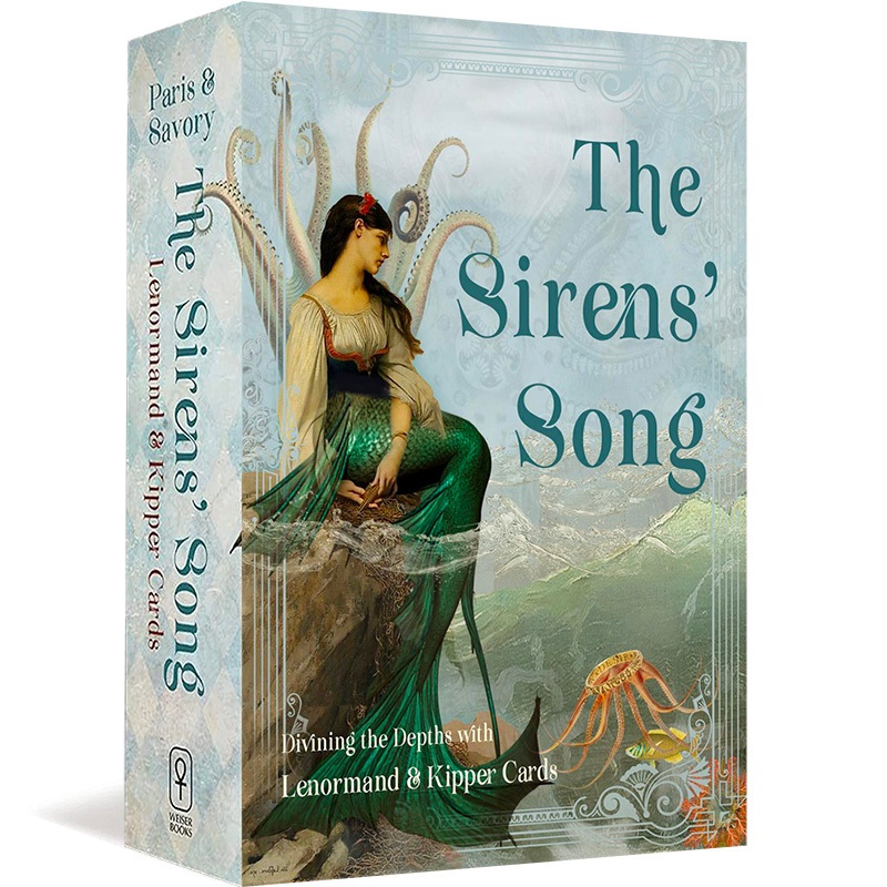 Bộ Bài Sirens Song Lenormand and Kipper Cards (Mystic House Tarot Shop) - Bài Gốc Authentic Chính Hã