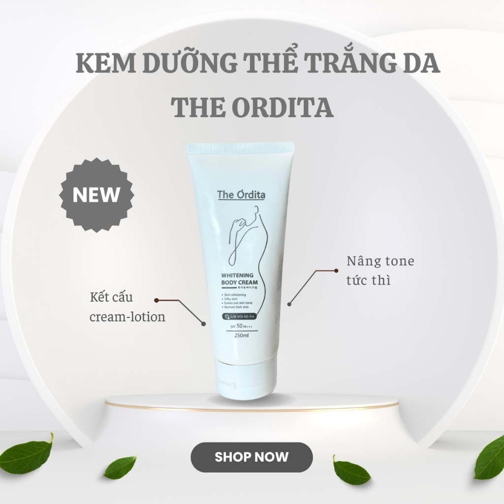 The ordita gấp đôi dưỡng ẩm
